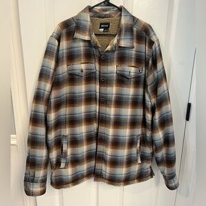 Mens XL Marmot flannel jacket